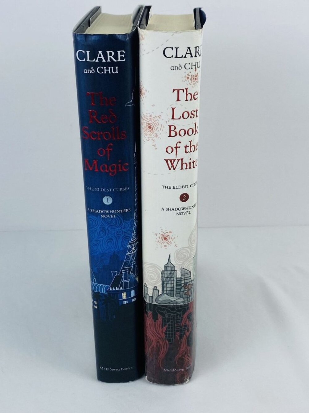 The Red Scrolls Of Magic & The Lost Book Of The White By Clare & Chu HC TEC - Picture 8 of 8